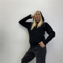 felpa con tasca frontale senza zip comfort